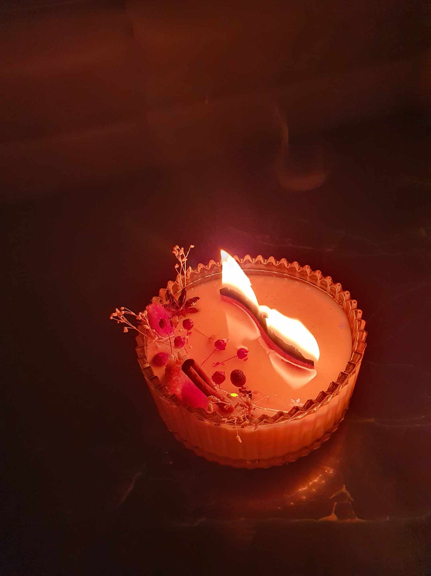 Bougie L'éclat bohème de Candle Flower